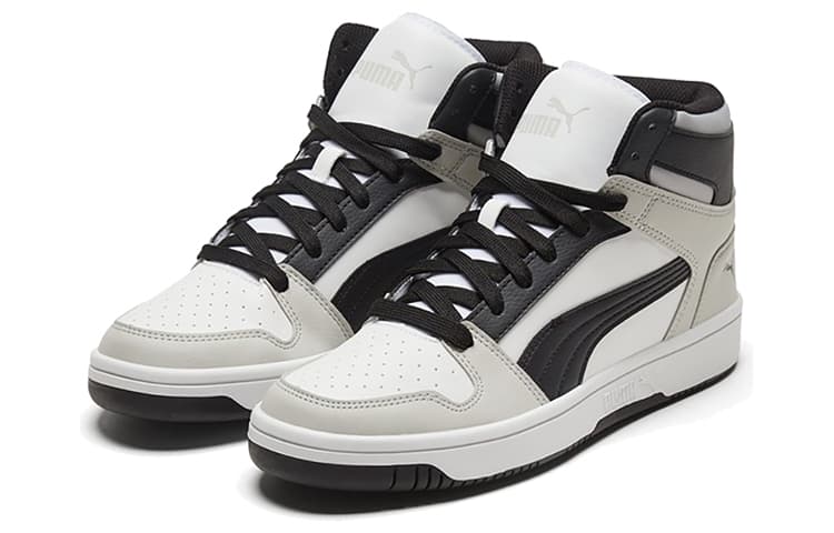 PUMA Rebound LayUp Black/White/Blue Mid 5