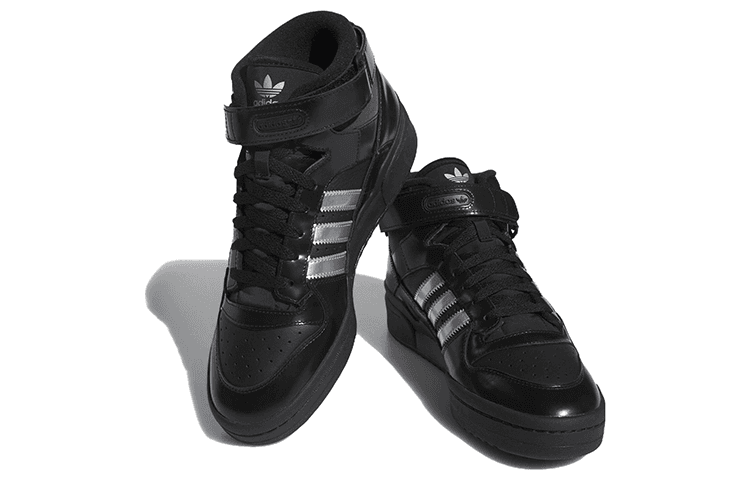 Adidas Heitor Da Silva X Forum 84 Mid 'Black Silver Metallic' 6