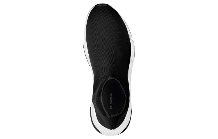 Balenciaga Women's Speed 2 Trainer Knit 'Black White' 5