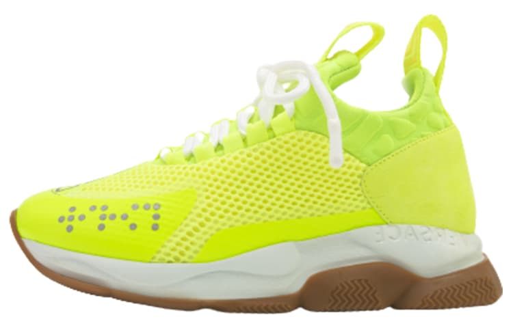 VERSACE Cross Chainer Neon Yellow 2