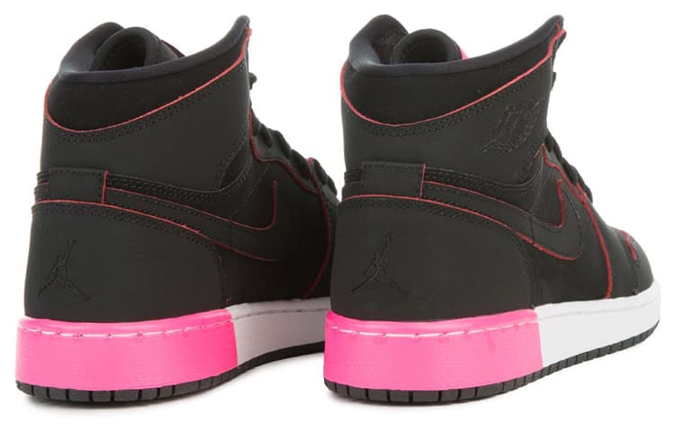 Jordan 1 Retro High Black Hyper Pink White GS 5