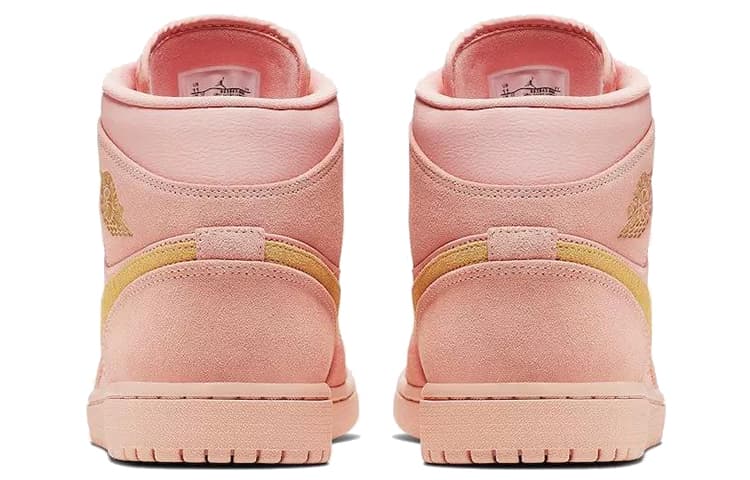 JORDAN 1 Mid Coral Gold 2