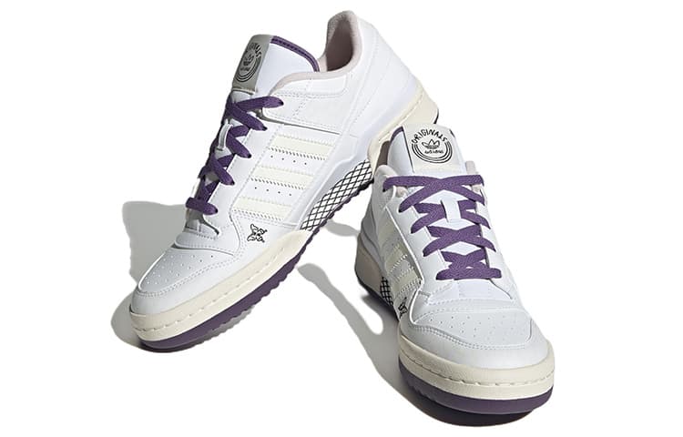 Adidas Originals Forum Low Cl 'White Purple' 6