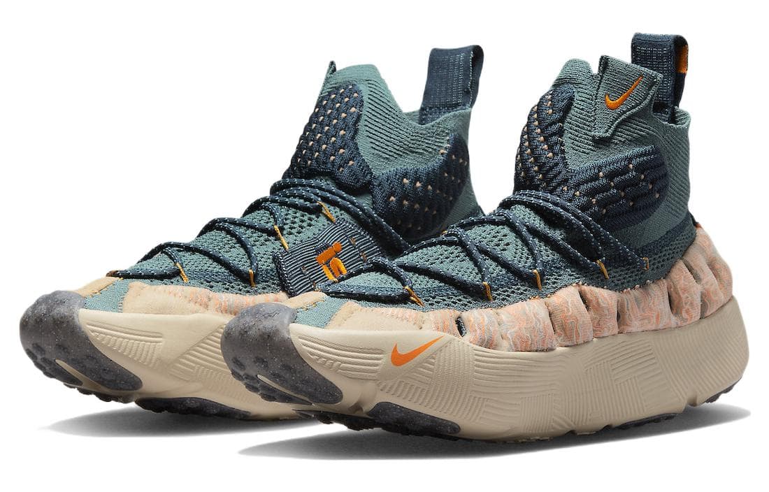Nike Ispa Sense Flyknit Mineral Slate Magma Orange 6