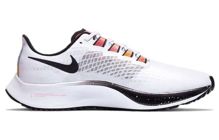 Nike Air Zoom Pegasus 37 White Multi Color Crimson 3