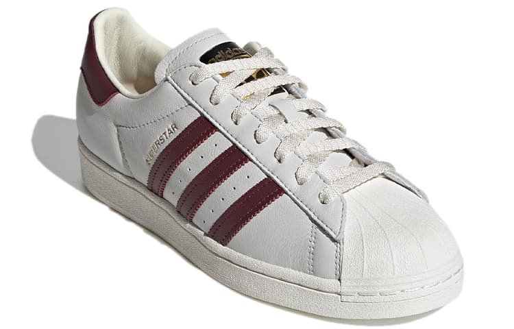Adidas Originals Superstar Off White Maroon 6