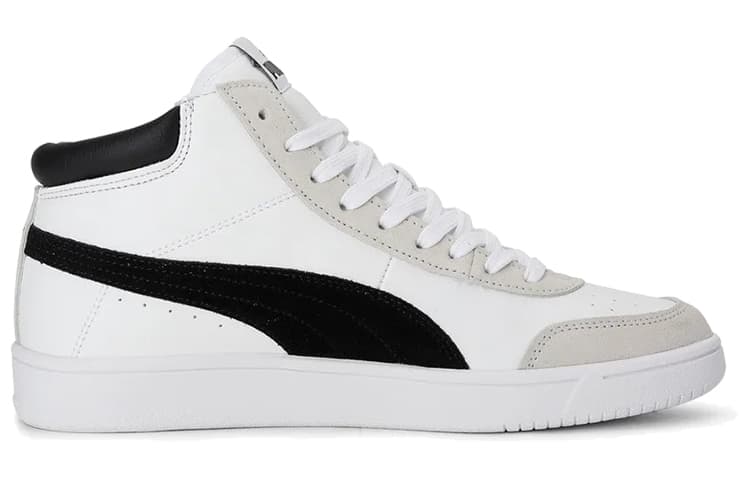 PUMA Court Legend Sl Collar 'Black White Grey' 4