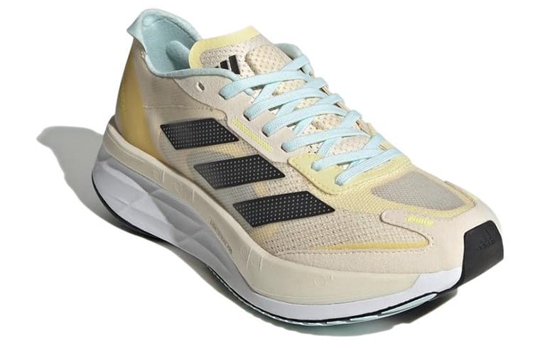 Adidas Adizero Boston 11 'Ecru Tint Night Metallic' Women's 6