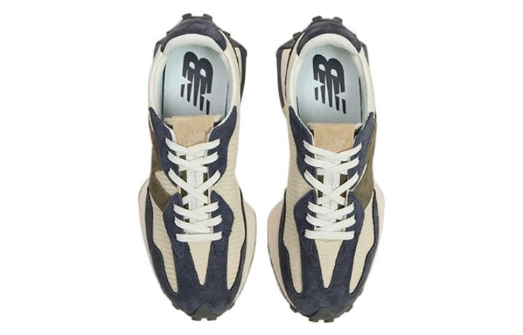 New Balance 327 Navy Bone Olive 5
