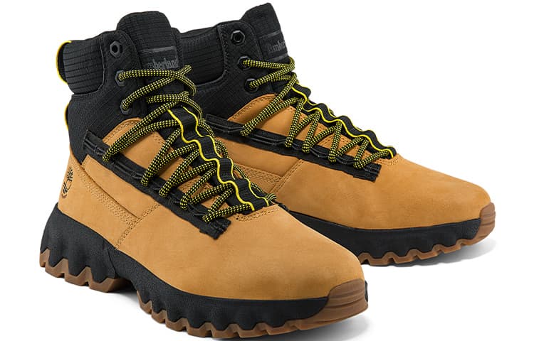 Timberland Greenstride Edge Waterproof Wide Fit Boots 'Wheat Nubuck' 6