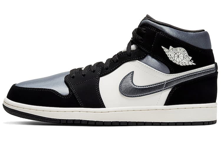 Jordan 1 Mid 'Satin Grey Toe' 2