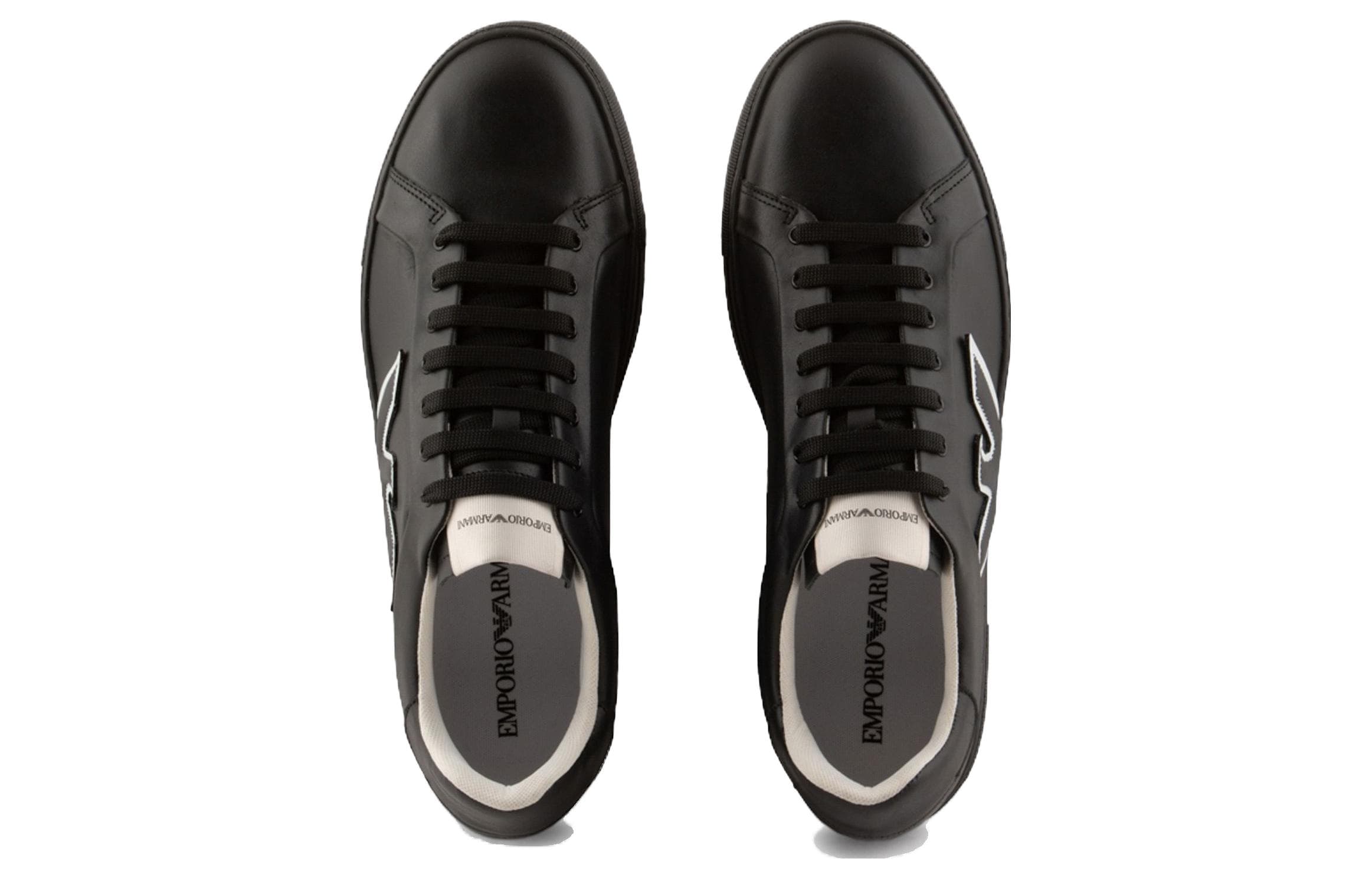 EMPORIO ARMANI Logo-embossed Lace-up Sneakers 5