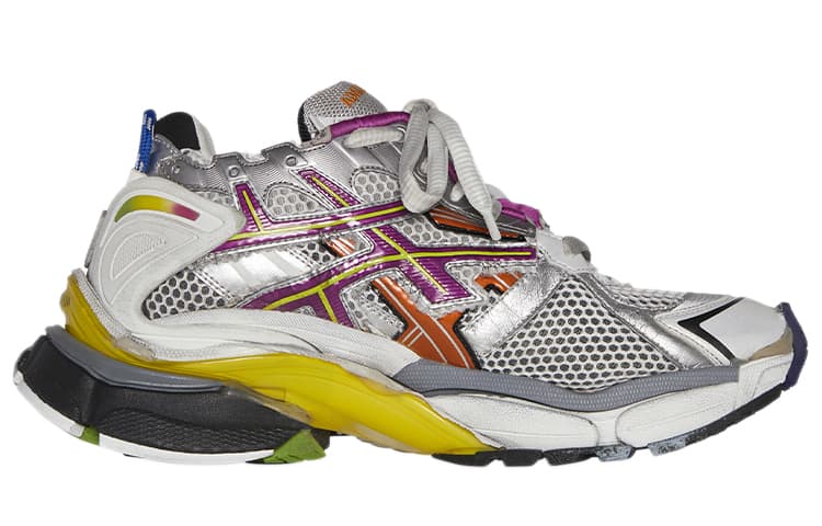 Balenciaga Runner Sneakers Grey Multi‑Color 4