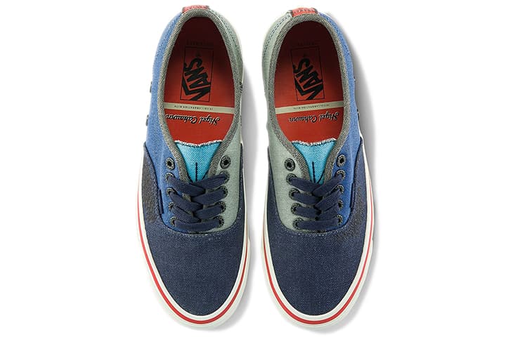 Vans Vault Og Authentic Lx Nigel Cabourn Navy Mix 6