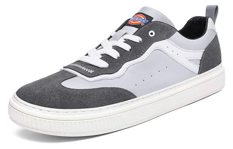 Dickies Low-Top Skateboard Shoes Men's Black Gray 4