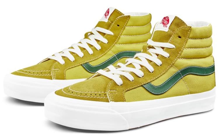 Vans Sk8 Hi Green Sulphur Sulphur 4