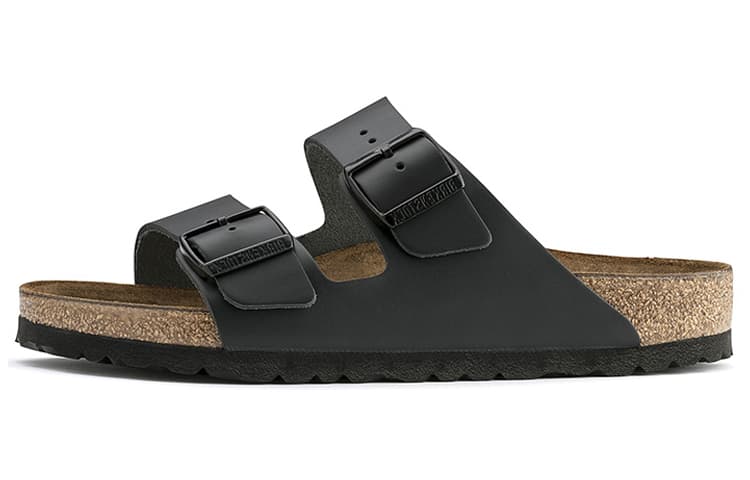Birkenstock Arizona Comfortable Fashion Cork Flip Flops Unisex Black