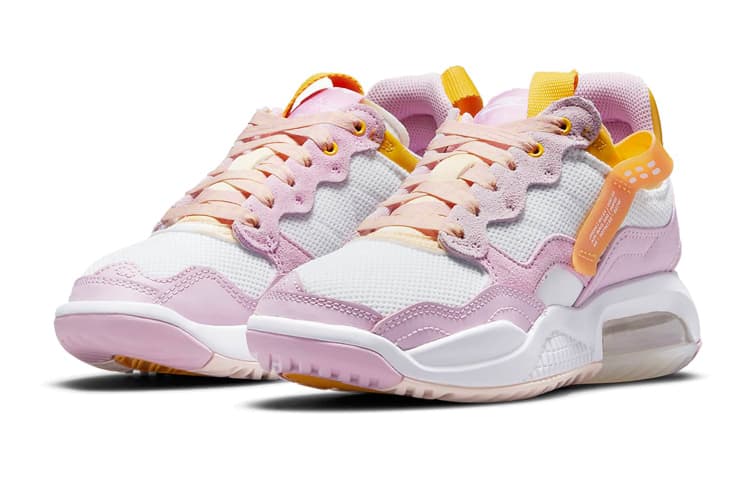 Air Jordan MA2 'White Light Arctic Pink Gold' GS 5
