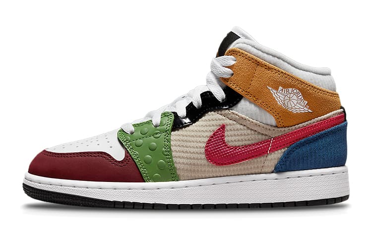 Jordan 1 Mid SE Messy Room GS 2