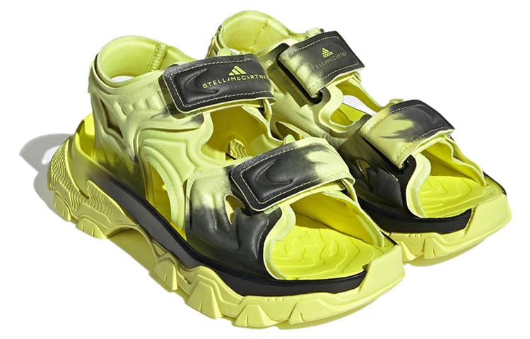 Adidas Stella McCartney X Women's Hika Outdoor Sandal 'Frozen Yellow' 5