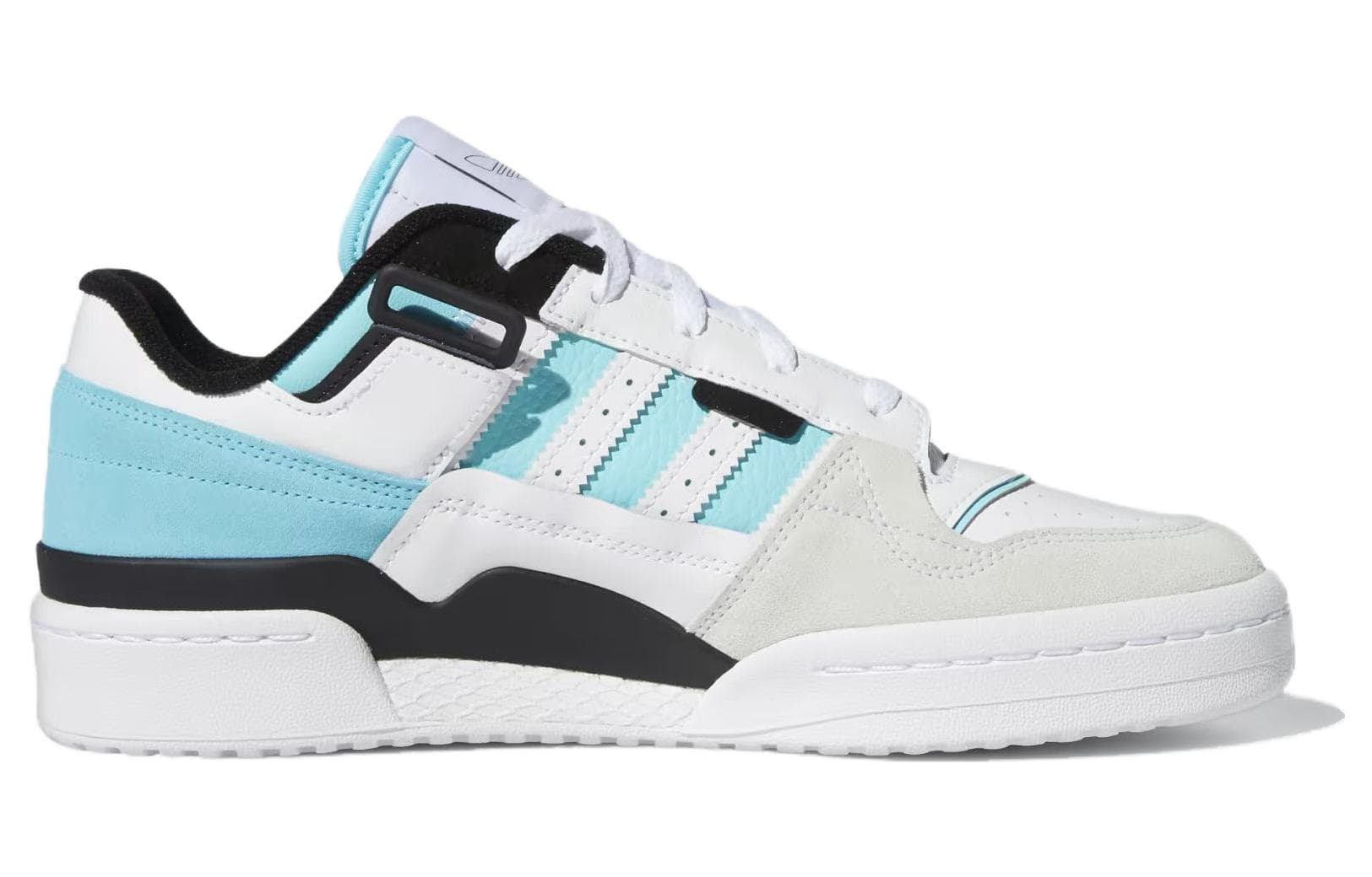 Adidas Originals Forum Exhibit Low Aqua 3