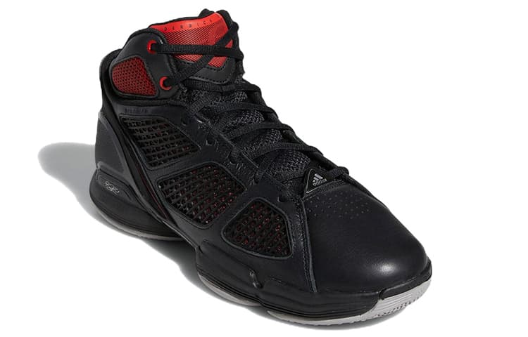 Adidas D Rose 1.5 Restomod Core Black Vivid Red 6