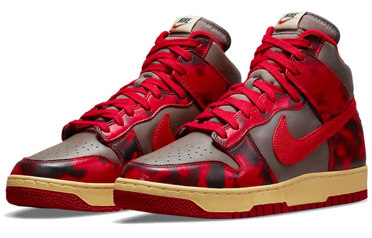 Nike Dunk High 1985 Red Acid Wash 6