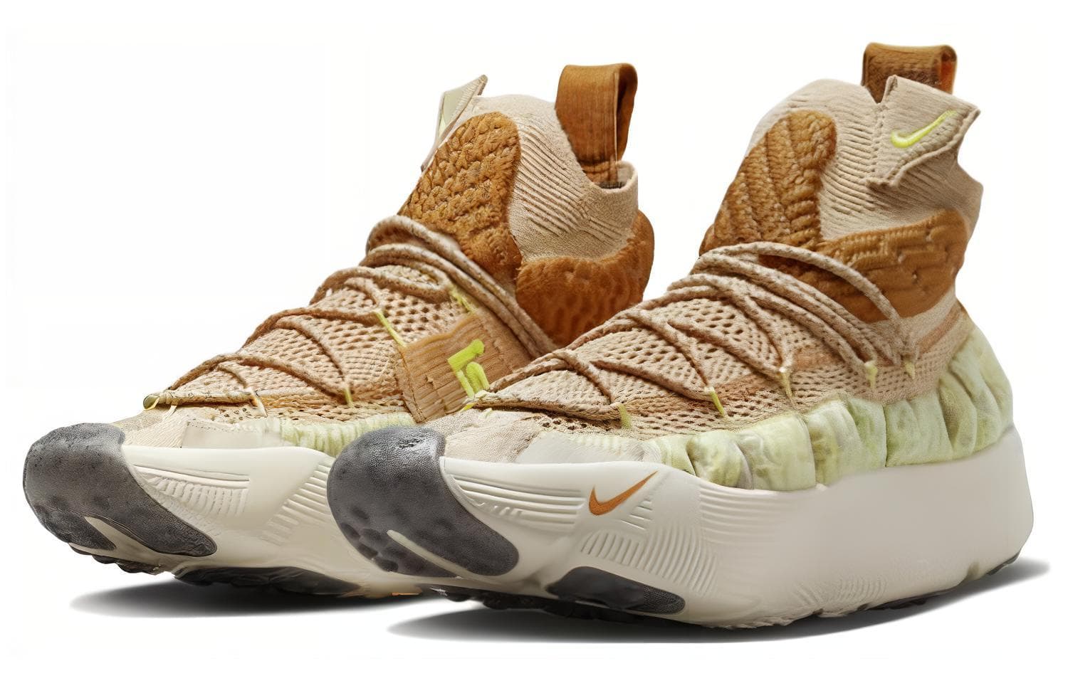Nike Ispa Sense Flyknit Sesame Desert Ochre 6