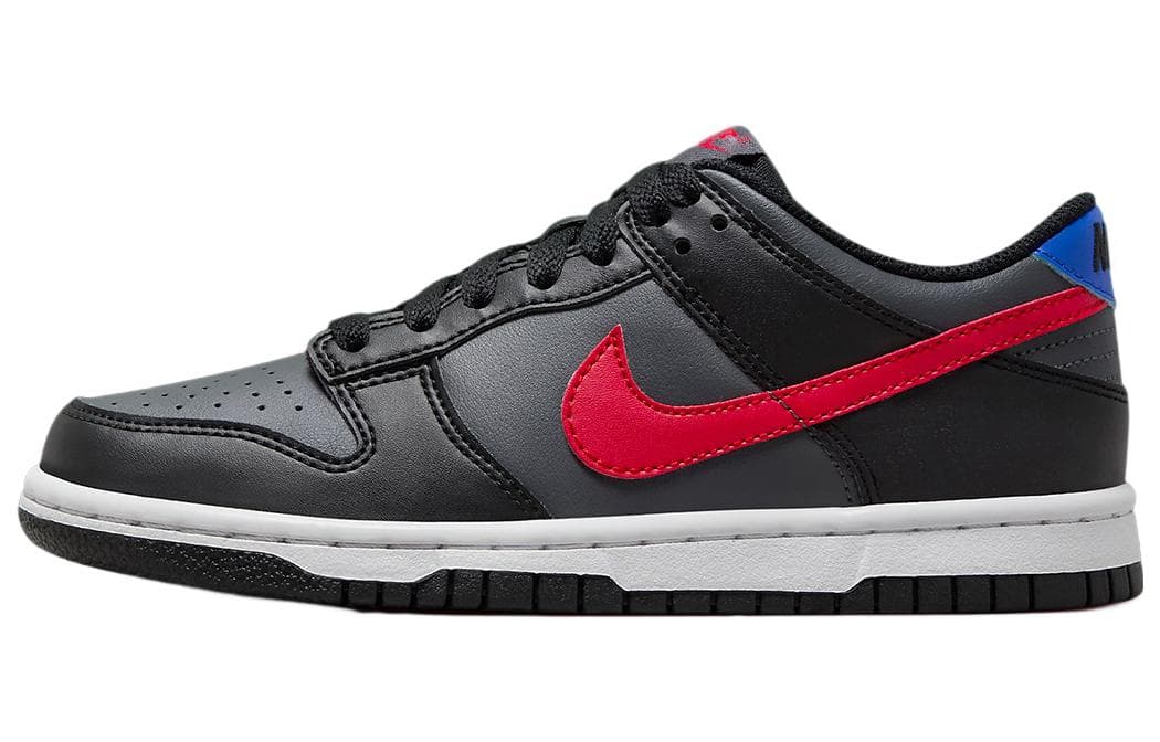 Nike Dunk Low "Black Red Blue" GS