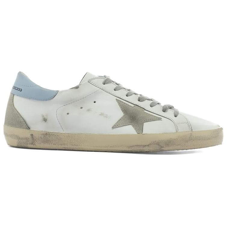 Golden Goose Super-Star Stylish Skateboarding Shoes Women's White Vintage Version 4