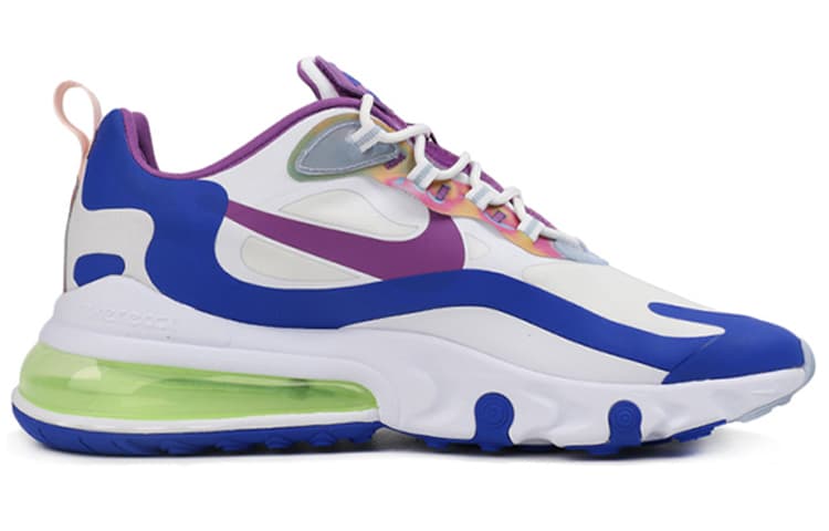 Nike Air Max 270 React White Berry Royal 4