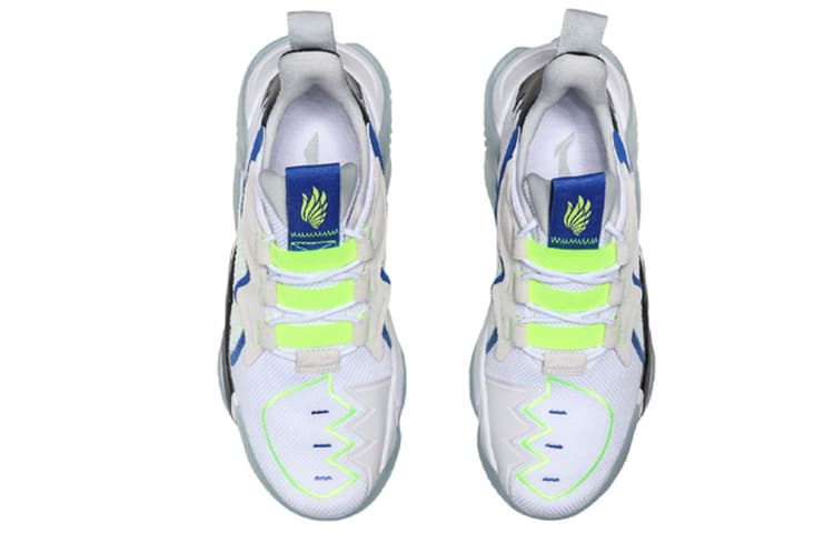LiNing CF Wing Anti-Slip Wear-Resistant Low-Top Sports Casual Shoes Men's Crystal Blue 4