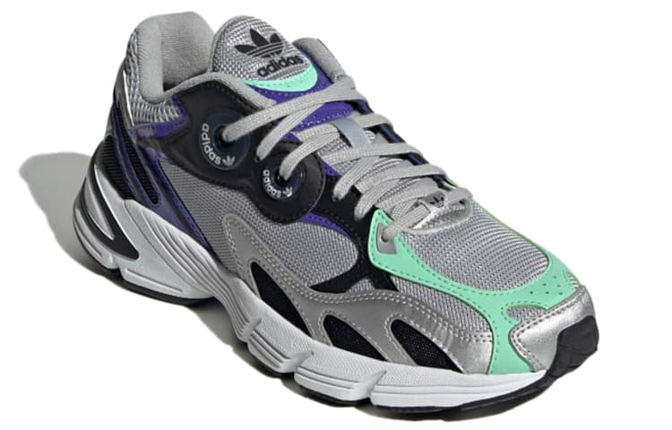 Adidas Originals Astir Silver Black Purple Aqua Women's 5