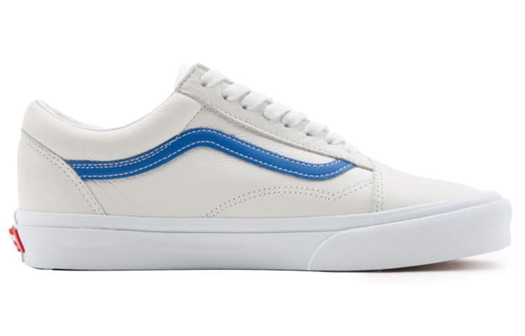 Old Skool Vans 'True White Victoria Blue' 3