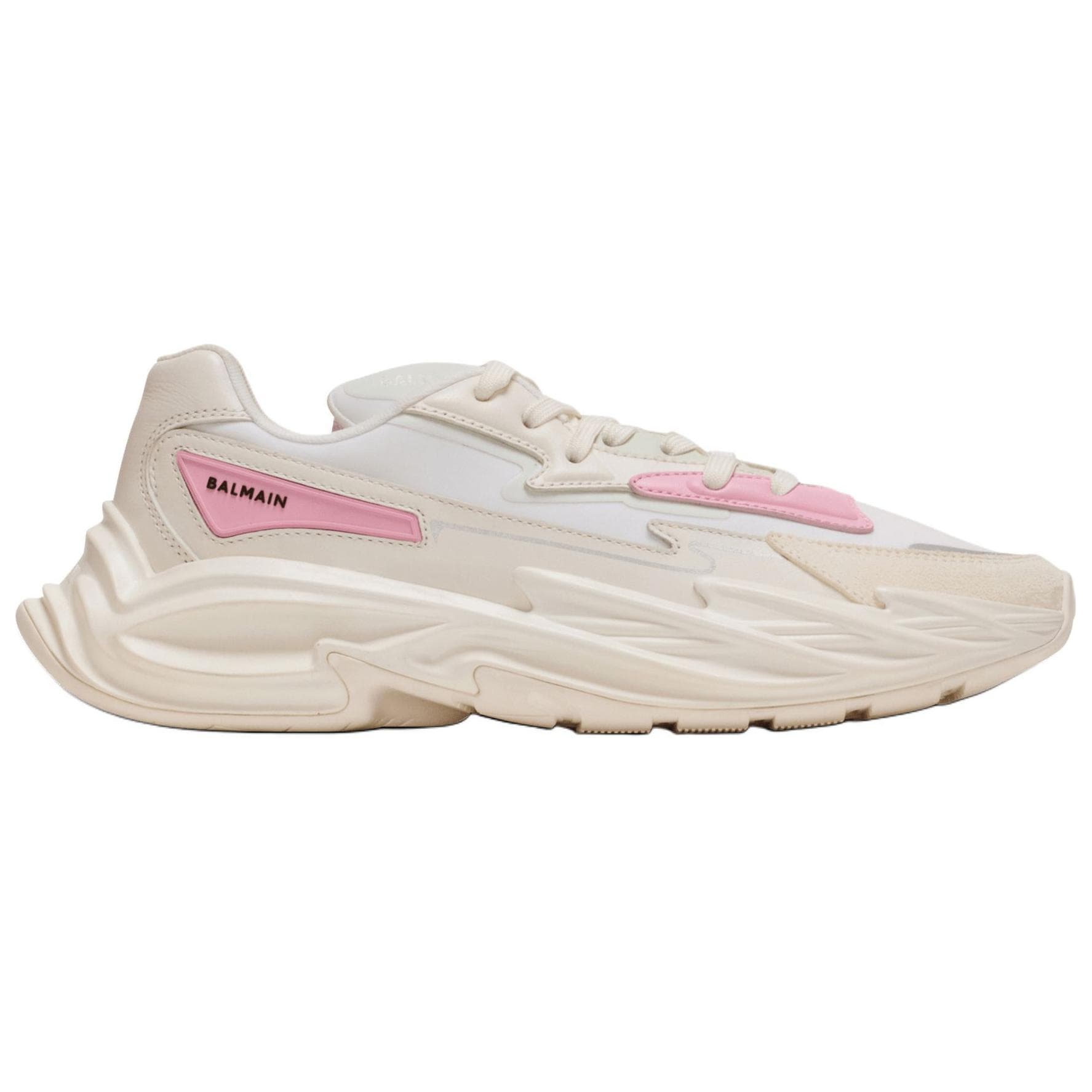 BALMAIN Run Row Panelled Sneakers Women's 4