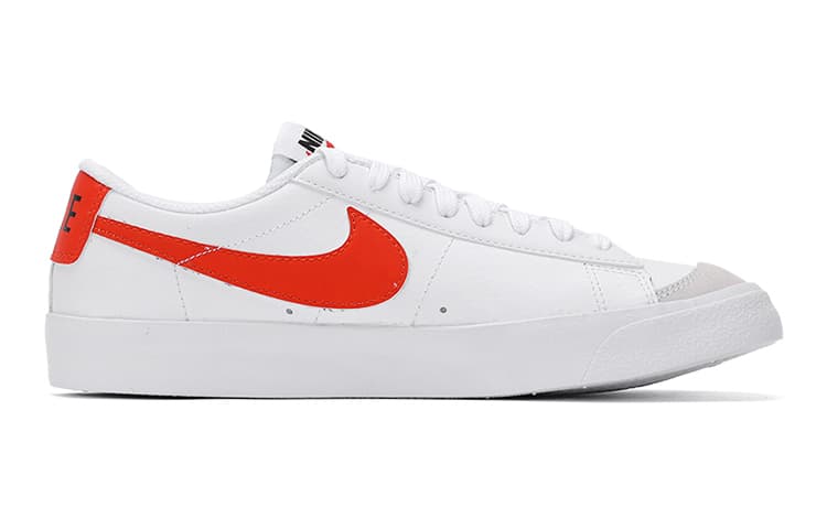 Nike Blazer Low '77 GS 'White Team Orange' 2