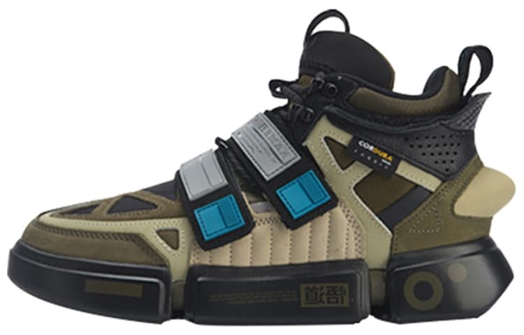 LiNing NYFW ACE + Men's High Shoes - Khaki 2