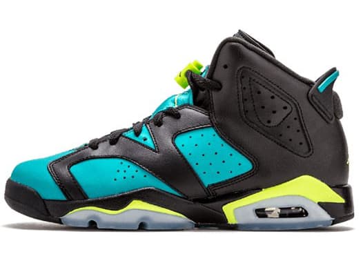 JORDAN 6 Retro Turbo Green GS 2