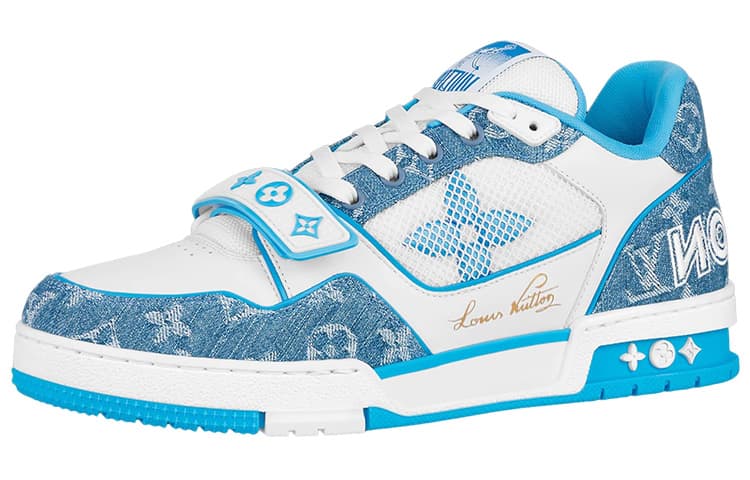 LOUIS VUITTON Trainer Monogram Denim 2