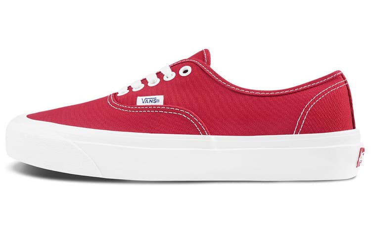 Vans Og Authentic Lx Red 2