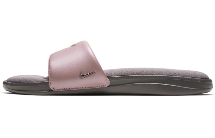 Nike Ultra Comfort3 Slide Slippers Grey/Pink Women's