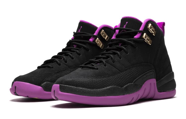 JORDAN 12 Retro Hyper Violet GS 6