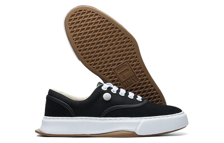 FILA Mihara X FILA Fashion Court FM 10 Low Top Sneakers Black Women's 4