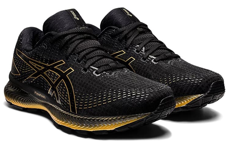 Asics Gel Saiun Black Pure Gold 5