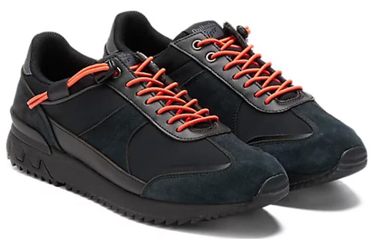 Onitsuka Tiger Tracer Ex Shoes 'Black Orange'