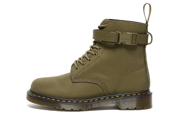 Dr.Martens 1460 Futura Laboratories Olive Strap Canvas