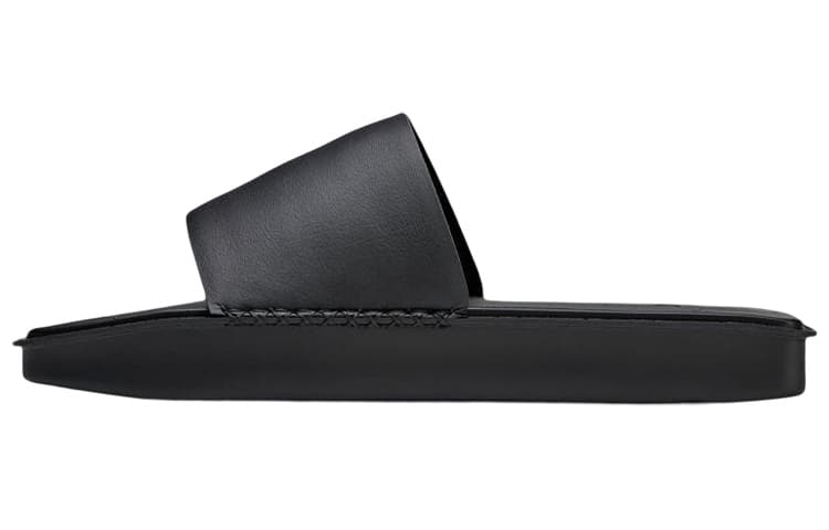 Y 3 Water Slides Black