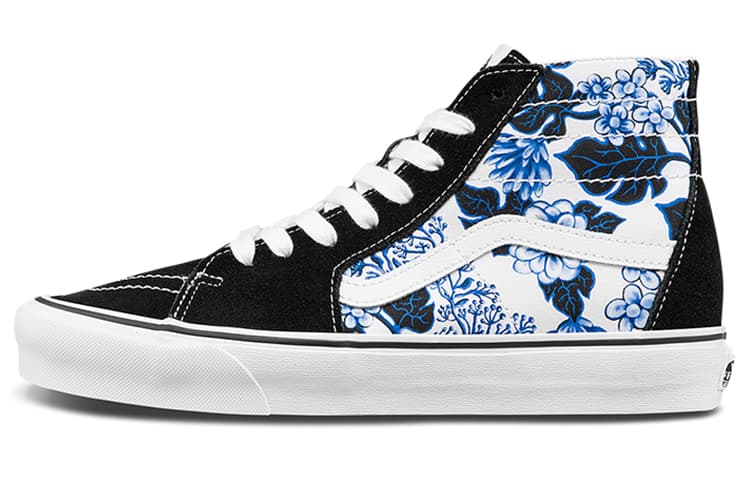 Sk8 Vans  Hi Tapered 'Floral Blue'