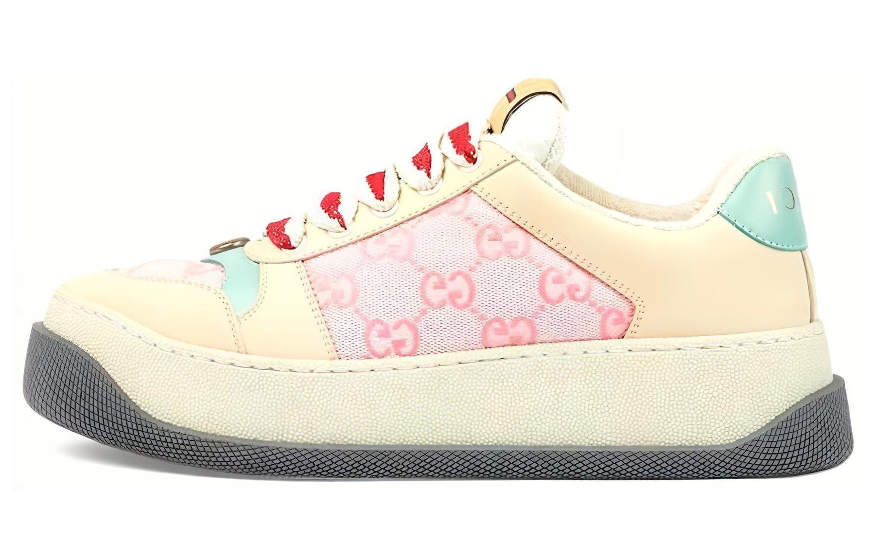 GUCCI Women's Screener 'GG Monogram Beige Pink' Women's