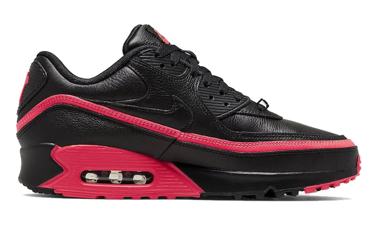 Nike Air Max 90 Undefeated Black Solar Red 3